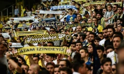 Supporters de Fenerbahçe, le 5 juin 2018, à Istanbul