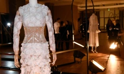 Une création de la collection Aouadi, exposée au Petit Palais à Paris, le 26 janvier 2016