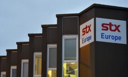 Les bureaux de STX à Saint-Nazaire, le 4 janvier 2017