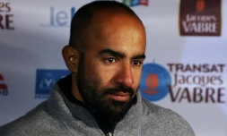 Fahad Al Hasni, le co-skipper d'Oman Sail, le 28 octobre 2017 au Havre