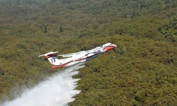 Mercredi 20 Octobre 2010

Le Dash 8, avion bombardier d'eau, au Maïdo (Photo Thomas Campeaux)