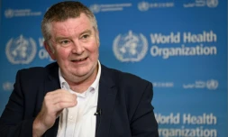 Michael Ryan, le responsable des urgences de l'OMS, dans un entretien avec l'AFP à GenÚve, le 7 décembre 2021