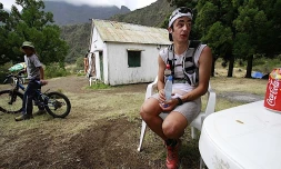 Grand raid - Vendredi 22 octobre 2010 - Killian Jornet à Marla dans le cirque de Mafate