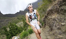 Grand raid - Vendredi 22 octobre 2010 - Killian Jornet à Marla dans le cirque de Mafate