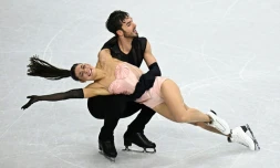Guillaume Cizeron et Laurence Fournier Beaudry brillants en danse rythmique aux Jeux de Milan Cortina, le 9 février 2026 