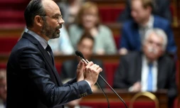 Edouard Philippe, à l'Assemblée nationale, à Paris, le 12 juin 2019