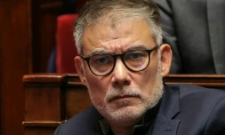 Le patron des socialistes Olivier Faure, ici le 12 novembre 2025 à l'Assemblée nationale.