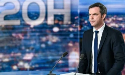 Olivier Véran au 20h de TF1, le 21 janvier 2021 à Boulogne Billancourt