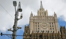 Le ministre russe des Affaires étrangÚres, le 28 mars 2018 à Moscou