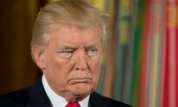 Le président américain Donald Trump à Washington, le 31 juillet 2017