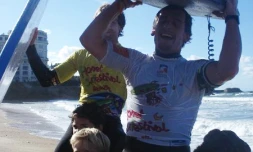 Amaury Lavernhe a remporté ce week-end le titre de champion de France de bodyboard (photo DR)