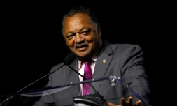 Le pasteur Jesse Jackson à Detroit, le 24 juillet 2019 dans le Michigan