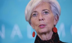 Christine Lagarde, directrice du Fonds monétaire international (FMI), le 30 novembre 2015, à Washington