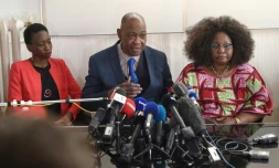 La famille de Naomi Musenga, décédée à l'hôpital de Strasbourg fin décembre après un appel pris à la légère par le Samu, a réclamé jeudi que "justice soit faite" lors d'une conférence de presse le 10 mai 2018