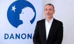 Le PDG de Danone, Emmanuel Faber, le 15 février 2017 à Paris