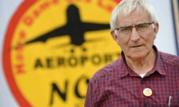 Julien Durand, le 9 juillet 2016 à Notre-Dame-des-Landes