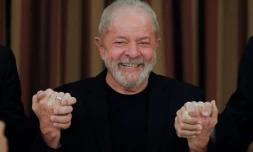 L'ancien président du Brésil, Luiz Inacio Lula da Silva, le 18 février 2020 à Brasilia