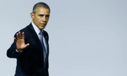 Le président Barack Obama au Bourget le 30 novembre 2015