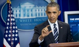 Le président des Etats-Unis Barack Obama à la Maison Blanche à Washington, le 5 février 2016