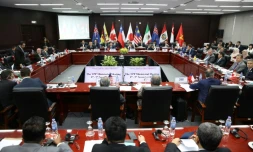 Les ministres du Commerce et des délégués se rencontrent pour trouver un nouvel accord de libre-échange à Danang, le 9 novembre 2017 au Vietman