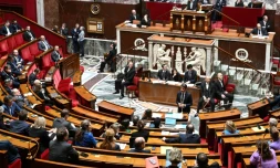 Gabriel Attal devant les députés à l'Assemblée nationale, le 3 avril 2024