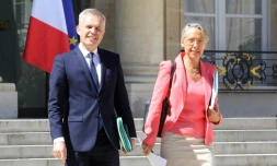 François de Rugy et Elisabeth Borne, le 9 juillet 2019 à Paris