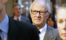 Pierre Pallardy à son arrivée au palais de justice le 18 octobre 2015 à Paris