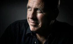 Le romancier australien Richard Flanagan le 11 janvier 2016 à Paris