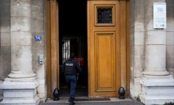 Le "36 quai des Orfèvres", le 30 juin 2017 à Paris.  