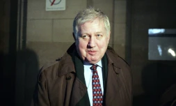 Gilles Ménage, ancien directeur de cabinet de François Mitterrand à Paris, le 23 février 2005