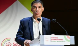 Olivier Faure le 7 septembre 2021 à Montpellier