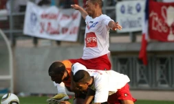 Photo d'archive finale de la coupe de france régionale  Saint-Paul-Saint-joseph