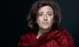 L'ancienne journaliste Francesca Gee à Paris le 22 septembre 2021