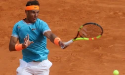 L'Espagnol Rafael Nadal éliminé en demi finale du Masters 1000 de Monte-Carlo par l'Italien Fabio Fognini le 20 avril 2019