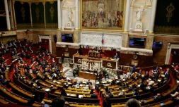 Vue générale de l'Assemblée nationale le 9 février 2021