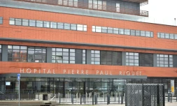 L'entrée du CHU de Toulouse, où un nourrisson vient d'être enlevé par son père, le 6 janvier 2018