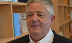 Photo fournie par l'Institut des Sciences Politiques datant du 31 août  2015 de Roland Marchal, chercheur français qui vient d'être libéré par l'Iran, le 21 mars 2020