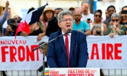 Jean-Luc Mélenchon à Montpellier, le 23 juin 2024