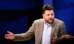 Leonid Volkov Ă Copenhague, le 10 juin 2022