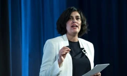 La ministre du Travail Myriam El Khomri, le 12 janvier à Paris