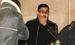Jawad Bendaoud arrive au Palais de justice de Paris le 21 novembre 2018