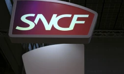 Le logo de la SNCF, le 10 juin 2014
