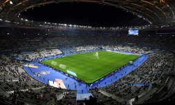 Le Stade de France, basĂ© au nord de Paris, ici le 11 novembre 2016, s'apprĂȘte Ă accueillir la finale de la Ligue des champions