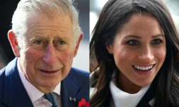 Le prince Charles et Meghan Markle le 2 novembre 2016 à Londres