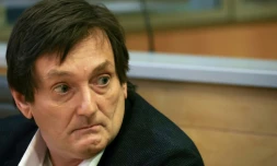 Pierre Palmade au tribunal de Melun, en Seine-et-Marne, le 20 novembre 2024