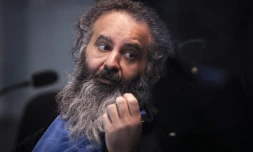 Le Saoudien Taleb Jawad al-Abdulmohsen dans la salle d'audience Ă Magdebourg, dans l'est de l'Allemagne, le 10 novembre 2025