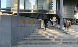 Le Palais de Justice de Grenoble le 14 avril 2014