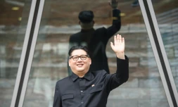 Howard X, sosie de Kim Jong Un à Hong KOng, le 7 juin 2018