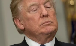 Le président américain Donald Trump le 11 décembre 2017 à Washington