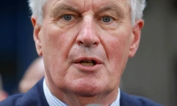 Le nouveau Premier ministre Michel Barnier, le 7 septembre 2024 à Paris